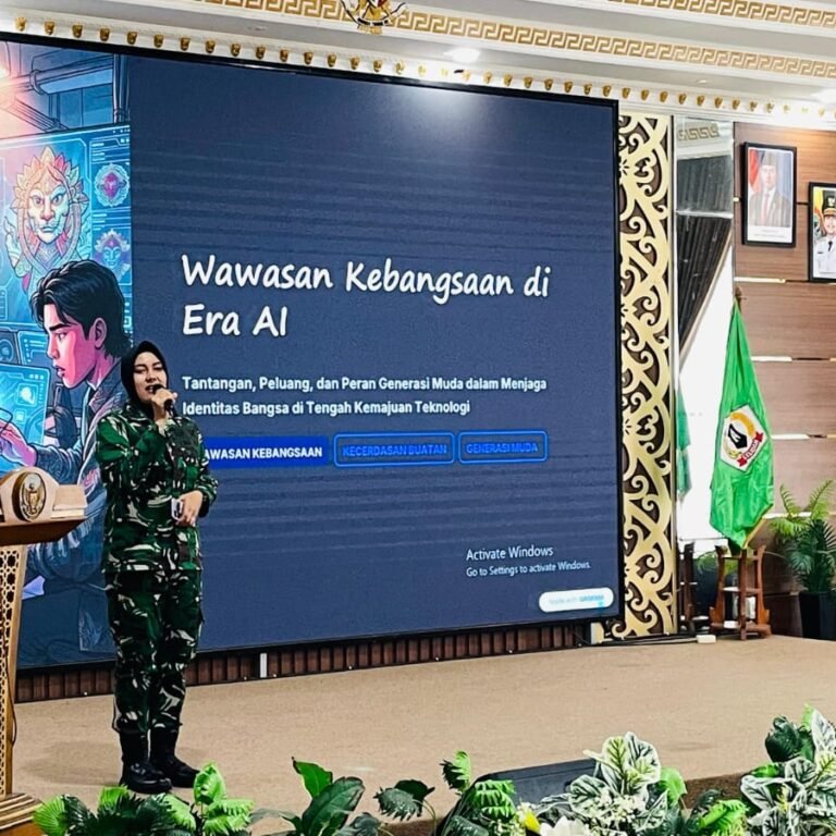 Hadapi Tantangan Zaman, Kapten Hannah Ajak Generasi Muda Jadi Pelopor Pengguna Teknologi yang Berkarakter Bangsa