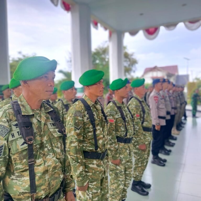 Sinergi TNI, Polri, dan Pemda Warnai Upacara Harkitnas di Aceh Jaya