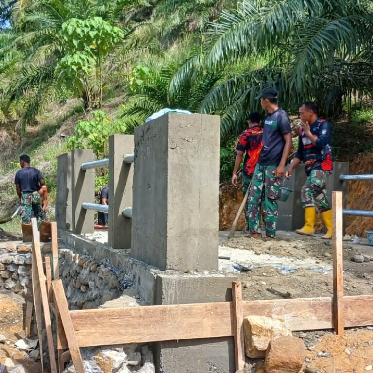 Jembatan Aramco Aceh Selatan Hampir Rampung, Fokus Pengerjaan Masuk Tahap Akhir