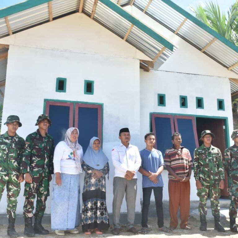 TMMD ke-128 Boalemo Hadirkan Harapan Baru Lewat Pembangunan Rumah Layak Huni