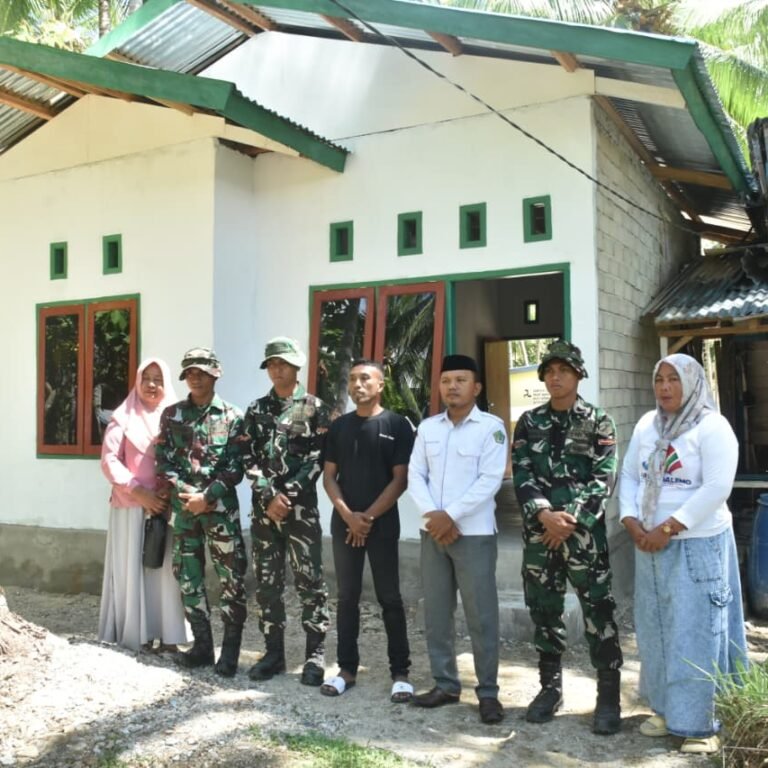 Bapak Yansur Sumaila Bersyukur, Rumah Baru Hasil TMMD Kini Kokoh dan Nyaman
