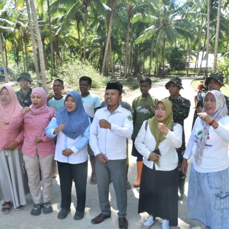 TMMD Ke-128 Kodim 1316/Boalemo Rampungkan Jalan Rabat Beton 600 Meter, Warga Hutamonu Rasakan Perubahan Besar