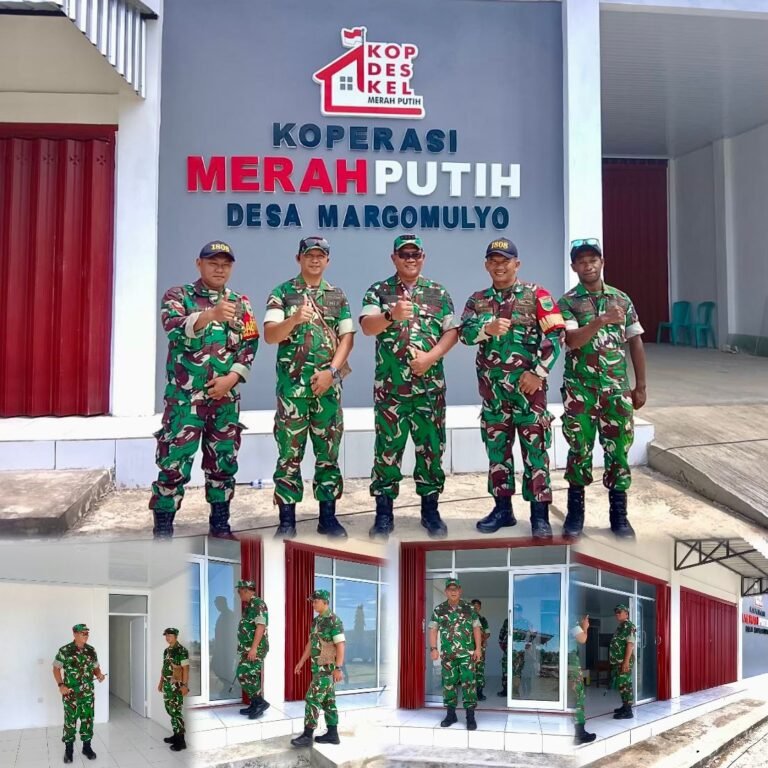Pembangunan KDKMP Manokwari Selatan Rampung, Danrem 182/JO Apresiasi Sinergi TNI dan Pemda