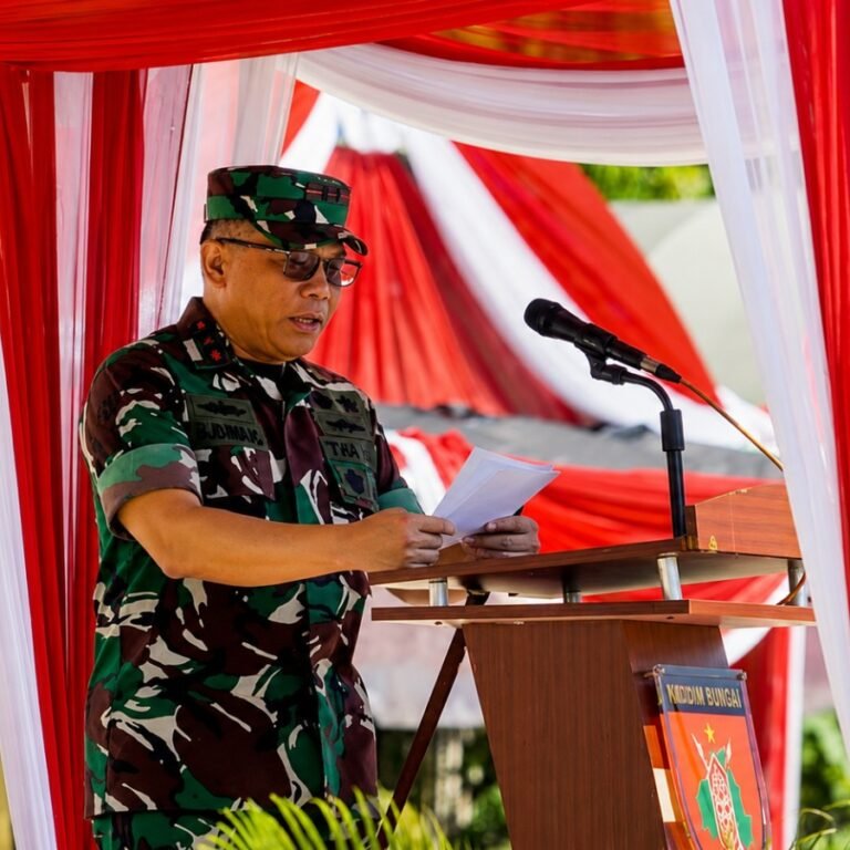 TMMD Kodim 1003/HSS Dorong Percepatan Pembangunan Desa dan Kesejahteraan Masyarakat