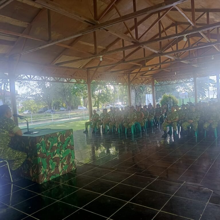 Kodim 0114/Aceh Jaya Gelar Pengarahan Larangan Narkoba, Tekankan Disiplin dan Ketegasan Prajurit