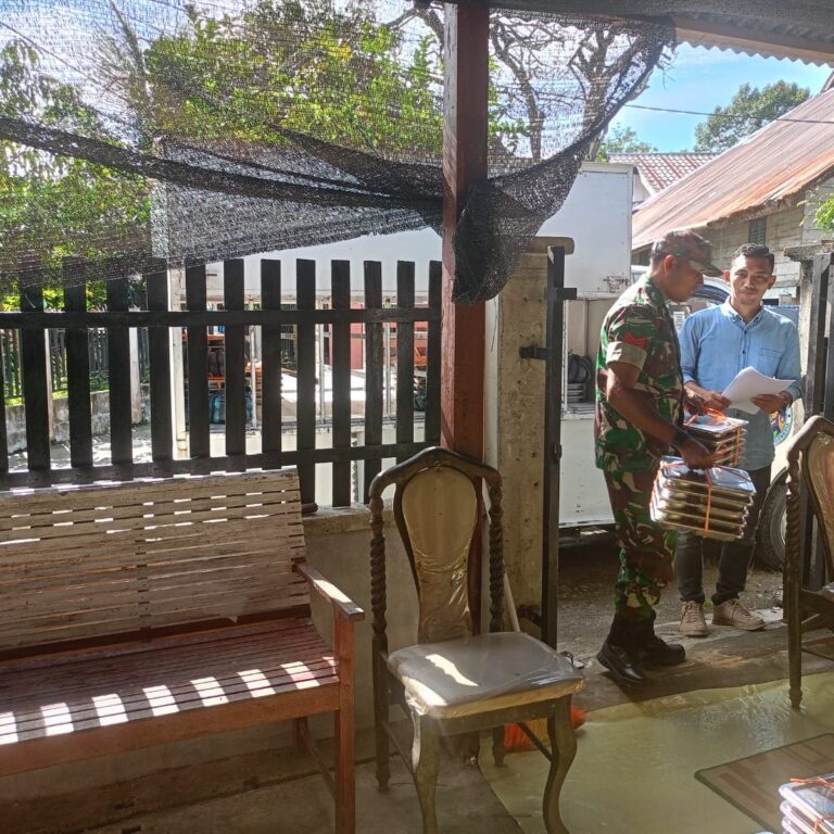 Babinsa Koramil 01/Jaya Aktif Dukung Program Sosial dan Kesehatan Masyarakat