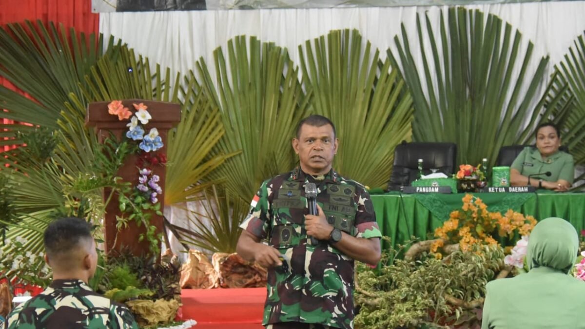 Pangdam XXIV/MT Dorong Prajurit Adaptif dan Humanis dalam Menjaga Stabilitas Wilayah Papua Selatan