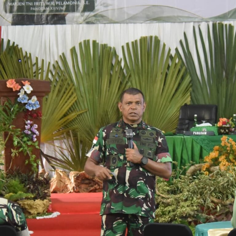 Pangdam XXIV/MT Dorong Prajurit Adaptif dan Humanis dalam Menjaga Stabilitas Wilayah Papua Selatan
