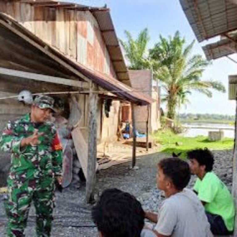 Jajaran Korem 012/Teuku Umar Gencarkan Edukasi Bahaya Judi Online dan Narkoba bagi Generasi Muda