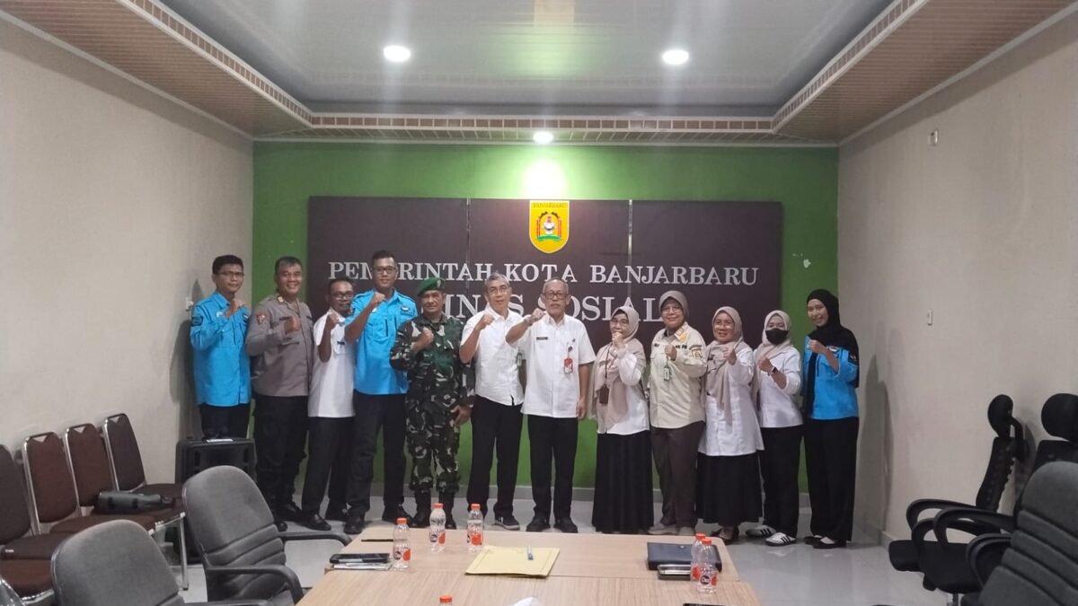 Kodim 1006/Banjar Tegaskan Komitmen Tangani Permasalahan Sosial Melalui Kolaborasi Antarinstansi