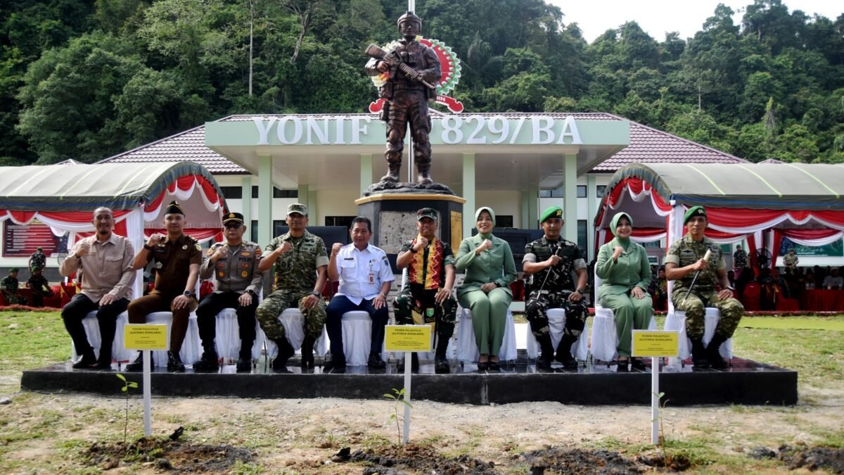 Tak Hanya Jaga Kedaulatan, Yonif TP 829/BA Siap Dorong Pembangunan dan Ketahanan Pangan di HSS