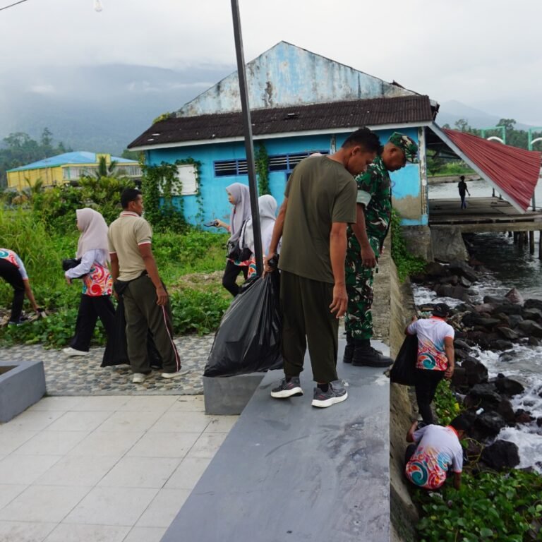 Saatnya Bekerja untuk Iklim, Kodim 1509/Labuha Dorong Kesadaran Lingkungan Berkelanjutan