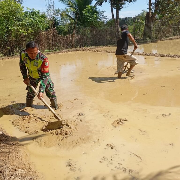 Pendampingan Babinsa Tingkatkan Semangat Petani dan Produktivitas Pertanian Aceh Barat