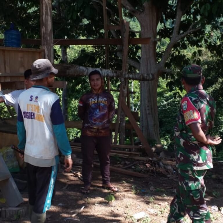 Babinsa Koramil Jaya Intensifkan Sosialisasi Karhutla, Warga Aceh Jaya Diingatkan Bahaya Membakar Lahan