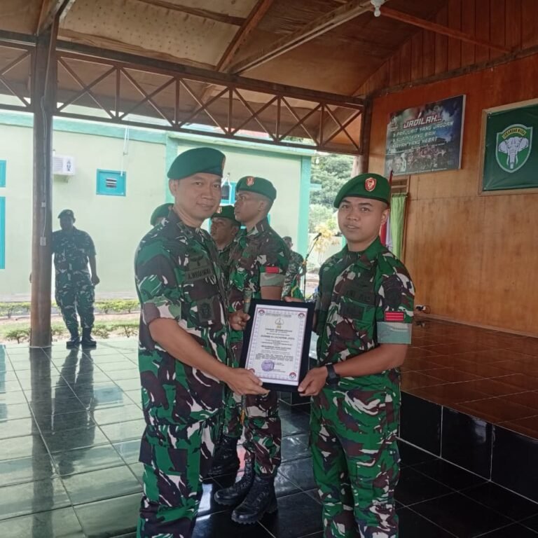 Kodim 0114/Aceh Jaya Gelar Tradisi Pelepasan Dan Penerimaan Personil Baru
