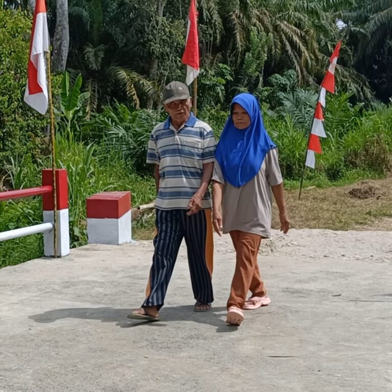 Senyum Warga Sambut Rampungnya Jembatan Aramco di Mukti Makmur, Mobilitas dan Pertanian Kian Mudah