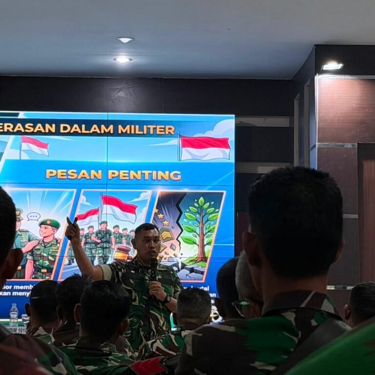 Kodim 1010/Tapin Perkuat Integritas Prajurit Melalui Penyuluhan Hukum Terpadu