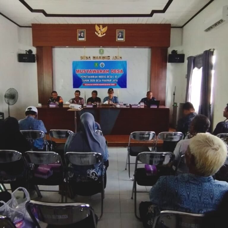 Babinsa Makmur Jaya Hadiri Musyawarah Pemutakhiran Indeks Desa 2026 untuk Dukung Pembangunan Berbasis Data