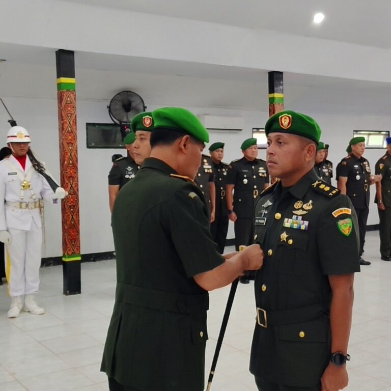 Resmi Menjabat Dandim 1707/Merauke, Letkol Inf Bayu Prabowo Siap Lanjutkan Pengabdian untuk Merauke