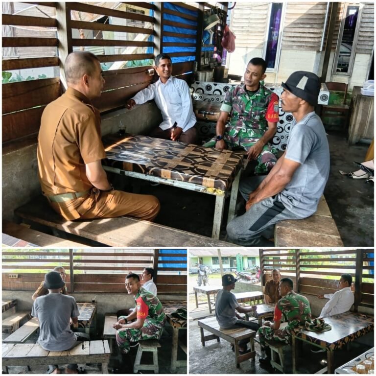 Babinsa Koramil 05/Simeulue Barat Serap Aspirasi Warga Lewat Kegiatan Komunikasi Sosial