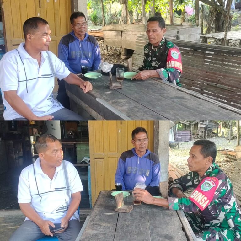 Babinsa Kodim 0105/Aceh Barat Perkuat Sinergi Warga Lawan Peredaran Narkoba