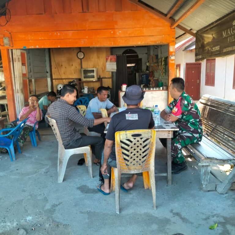 Perkuat Kemanunggalan TNI-Rakyat, Babinsa Panga Aktif Jalin Komunikasi dengan Warga Binaan