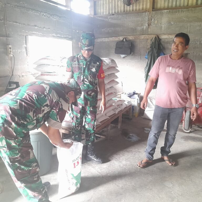 Kodim 0114/Aceh Jaya Intensifkan Monitoring Beras untuk Antisipasi Gangguan Pasokan