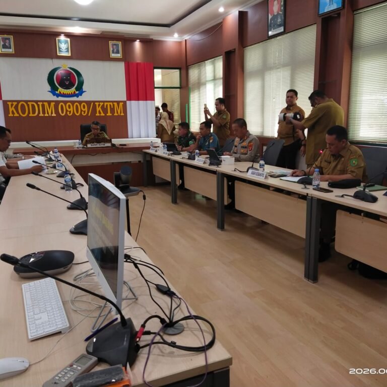 Dandim 0909/Kutim: Koordinasi Solid Forkopimda Kunci Stabilitas dan Kemajuan Daerah