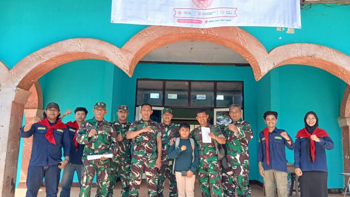 Kodim 1006/Banjar Berbagi Setetes Darah untuk Kehidupan