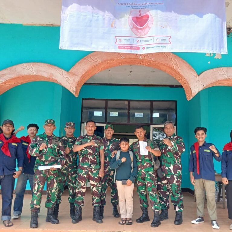Kodim 1006/Banjar Berbagi Setetes Darah untuk Kehidupan