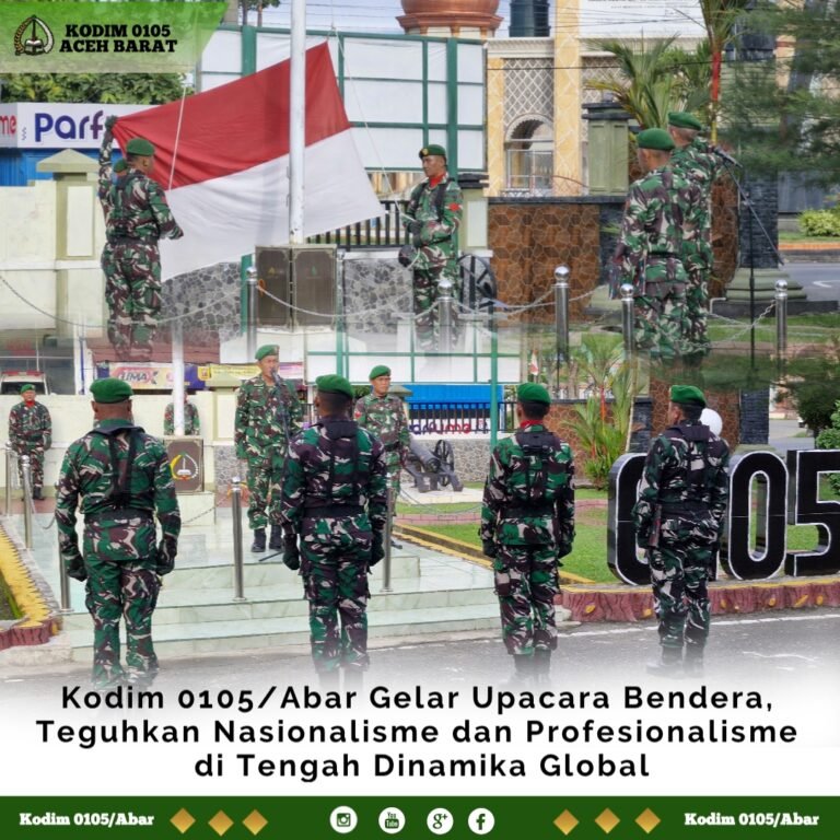 Kasdim 0105/Aceh Barat Bacakan Amanat Pangdam, Soroti Disiplin dan Integritas Prajurit