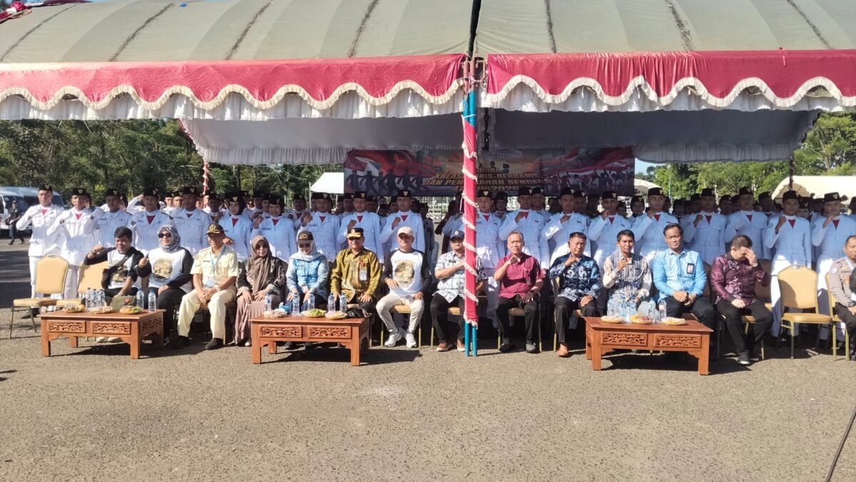 Kodim Banjar Dukung Pembinaan Karakter Generasi Muda Melalui Lomba Baris-Berbaris