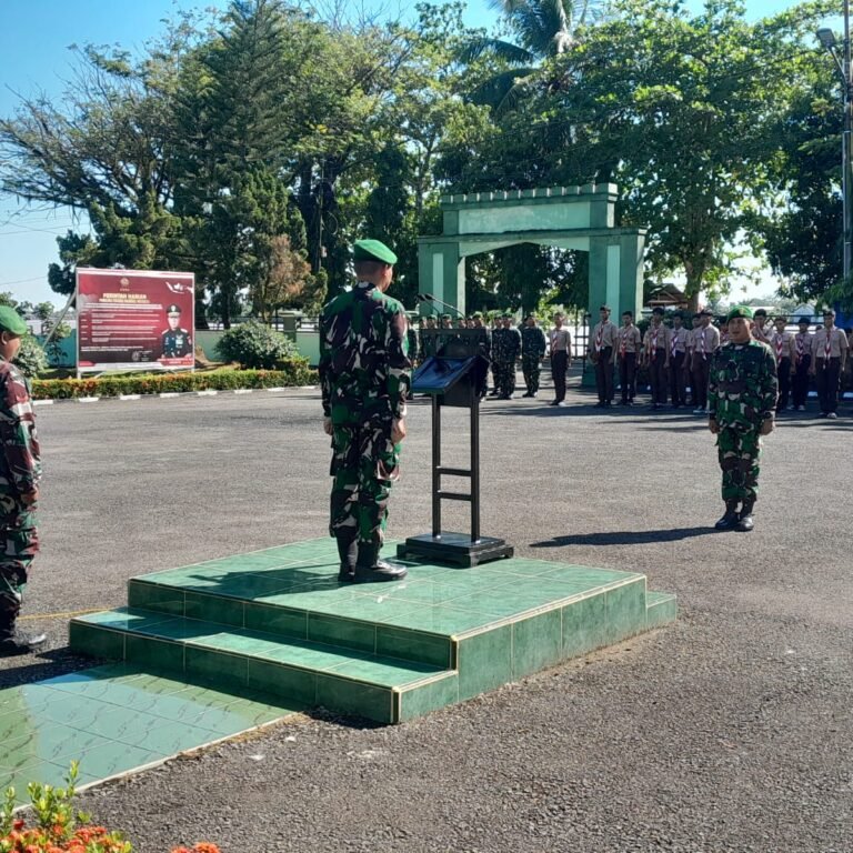 Bentuk Generasi Patriotik, Kodim 1005/Barito Kuala Selenggarakan Perkemahan Sabtu Minggu