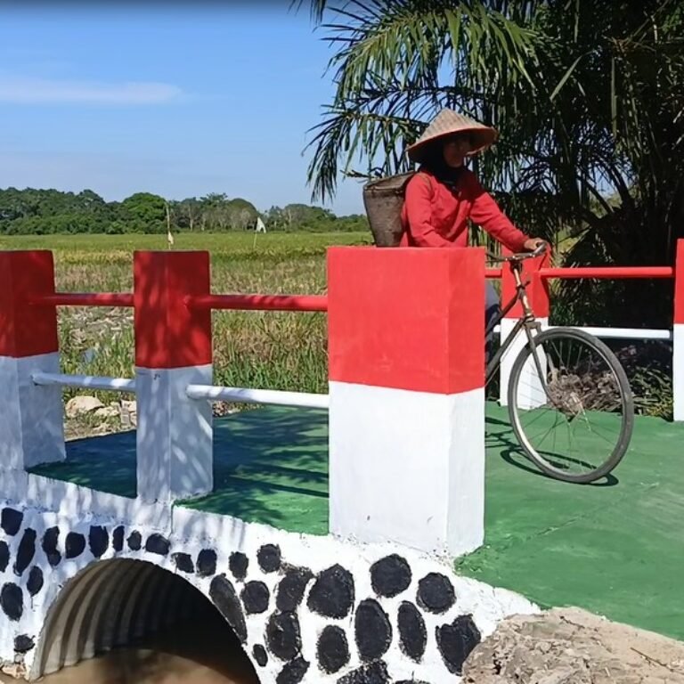 Jembatan Armco Desa Telaga Sili Sili Resmi Rampung, Permudah Distribusi Hasil Panen