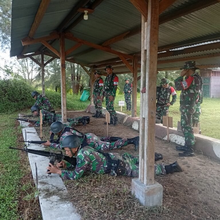 Kodim 0114/Aceh Jaya Gelar Latbakjatri Semester I 2026 untuk Tingkatkan Profesionalisme Prajurit