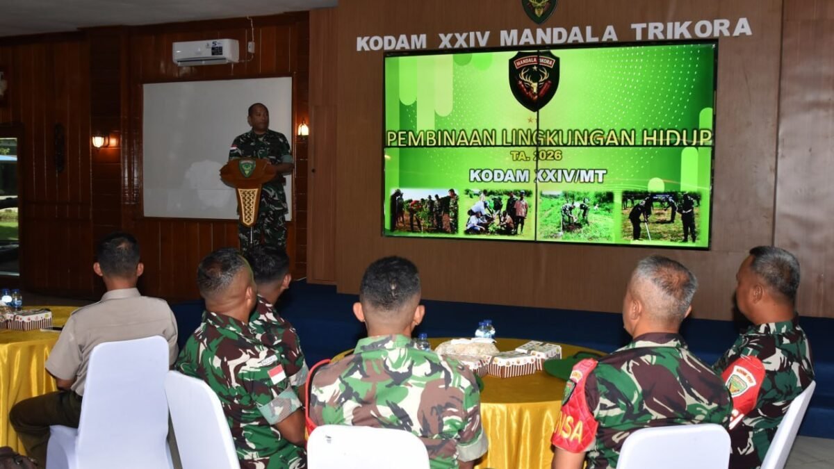 Cegah Banjir dan Kerusakan Lingkungan, Babinsa Merauke Perkuat Edukasi Masyarakat Lewat Pembekalan Khusus