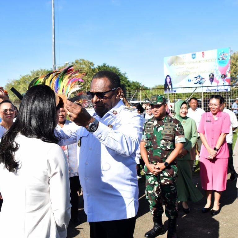 Dandim 1707/Merauke Sambut Wakil Menteri BKKBN di Papua Selatan, Perkuat Sinergi Pembangunan Keluarga Nasional