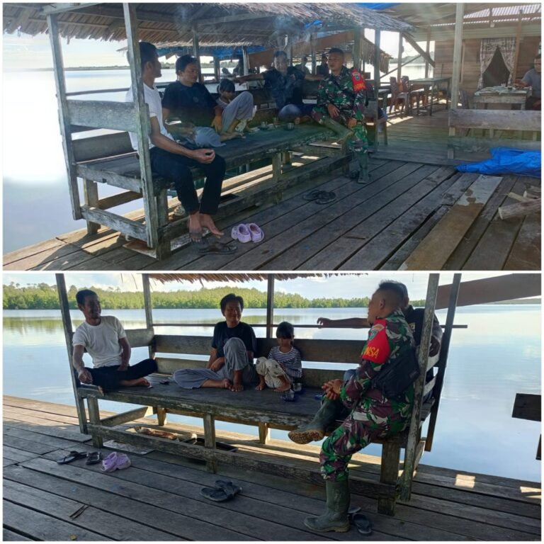 Kehadiran Babinsa di Tengah Warga Perkuat Hubungan Kekeluargaan dan Kemanunggalan TNI-Rakyat