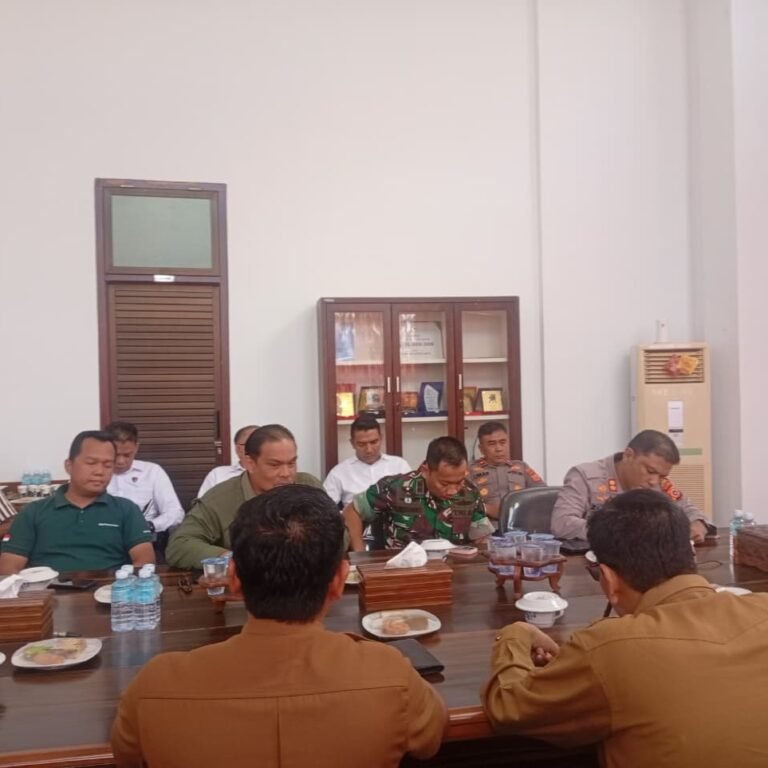 Dandim 0114/Aceh Jaya Hadiri Rapat Koordinasi Pertambangan Masyarakat di Area PT Tunggal Perkasa Plantation 3