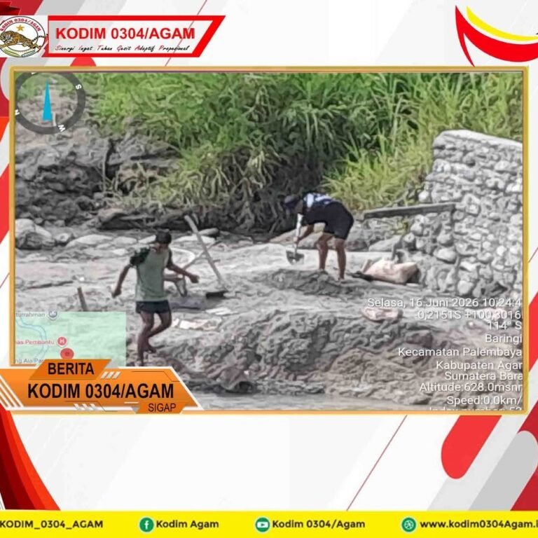 Masyarakat Agam Antusias dengan Pembangunan Jembatan Perintis Garuda
