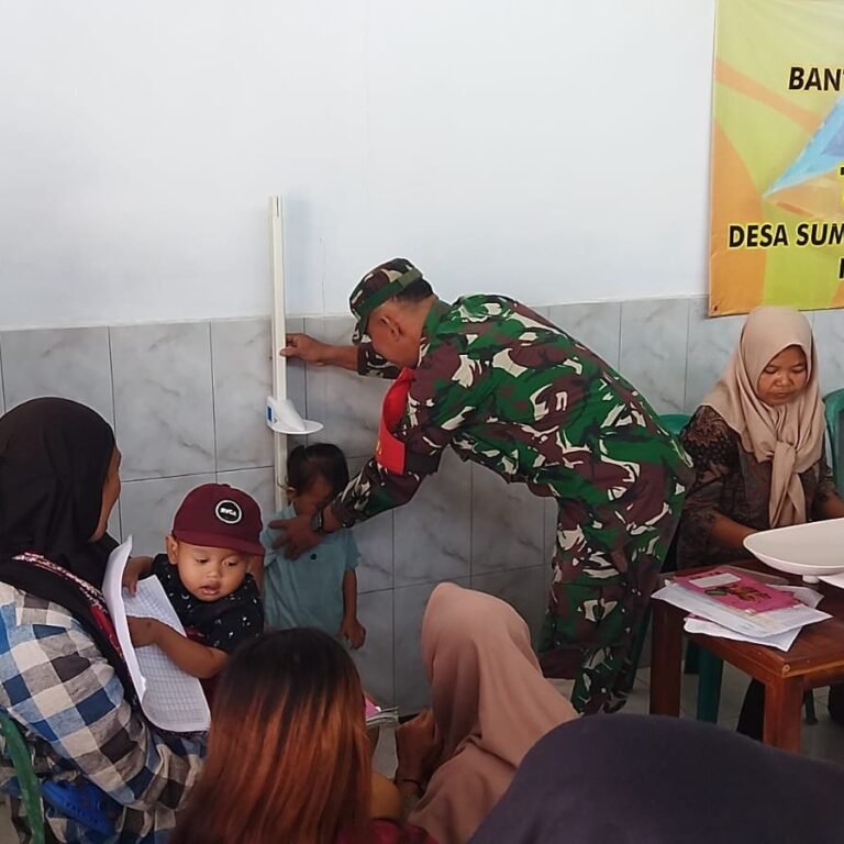 Koptu Iswanto Babinsa Sumberurip: Mengawal Tumbuh Kembang Anak