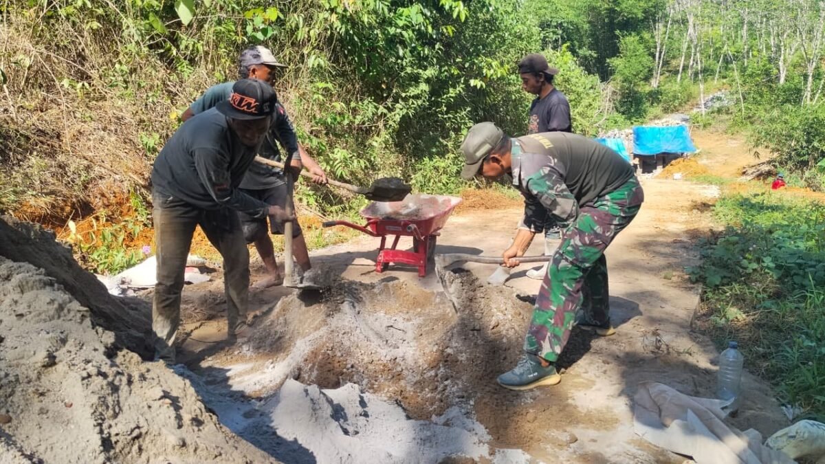Masyarakat Desa Burakai Antusias dengan Pembangunan Jembatan Garuda