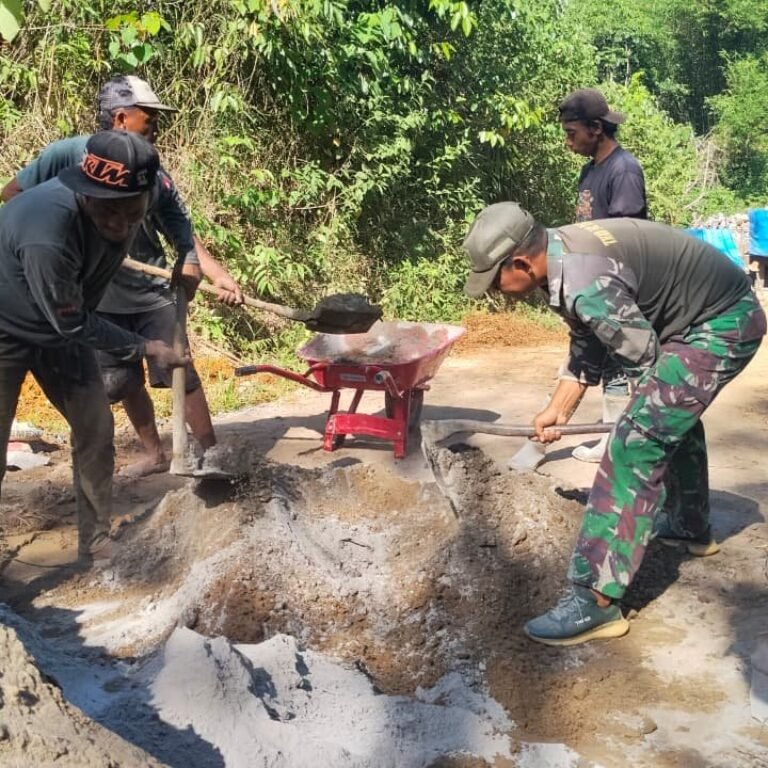 Masyarakat Desa Burakai Antusias dengan Pembangunan Jembatan Garuda
