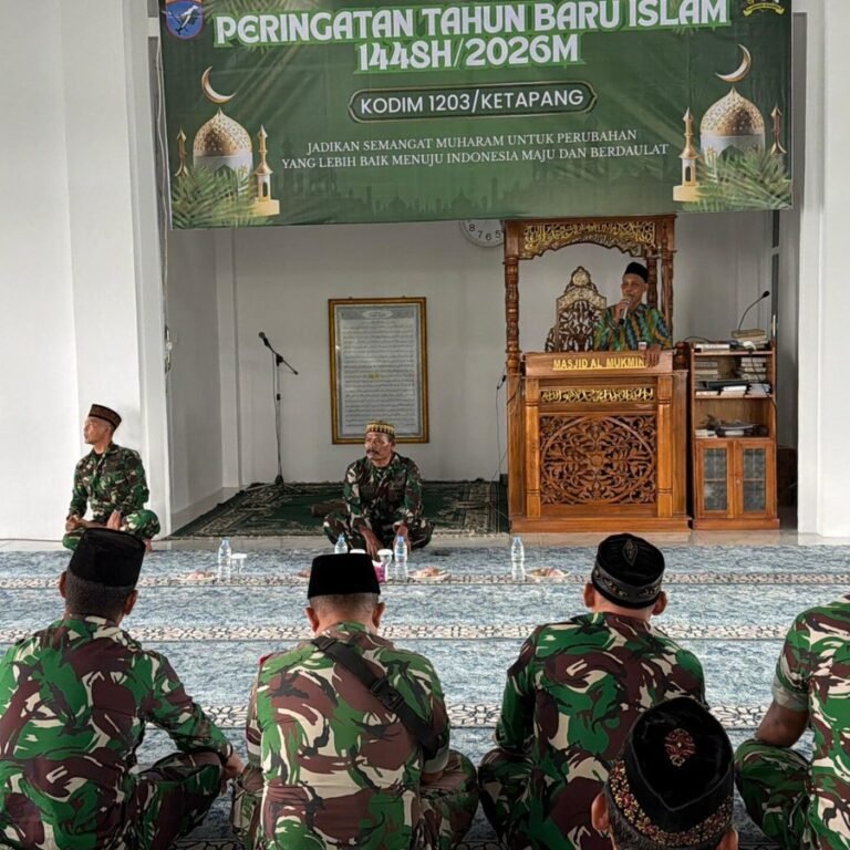 Tahun Baru Islam 1448 H, Kodim 1203/Ketapang Gelar Doa Bersama