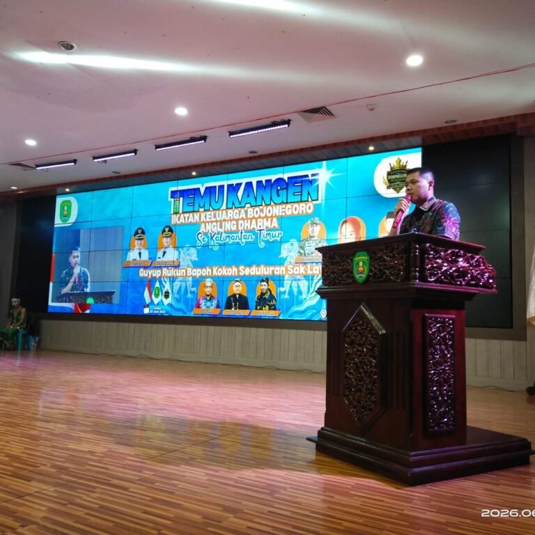 Komandan Kodim 0909/Kutai Timur Hadiri Temu Kangen Ikatan Keluarga Bojonegoro se-Kaltim dan Sampaikan Sambutan Resmi di Sangatta