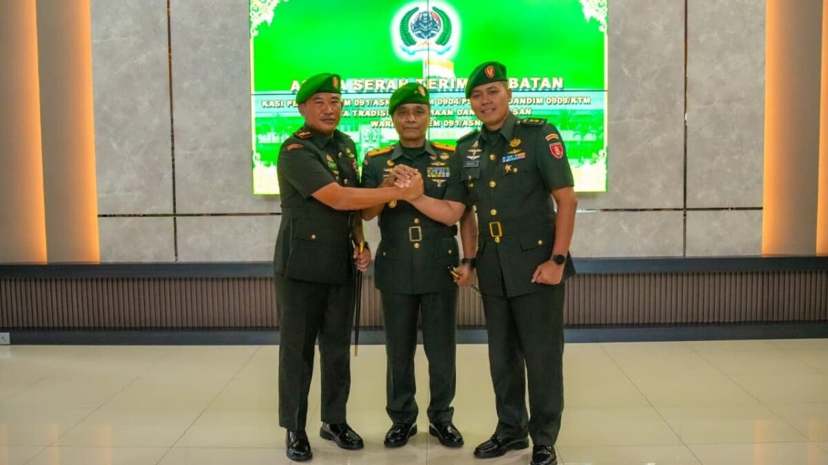 Samarinda Jadi Saksi Pergantian Komandan Kodim 0909/Kutai Timur