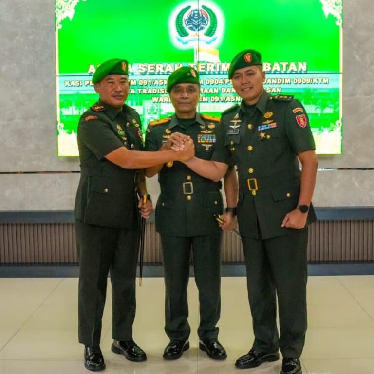 Samarinda Jadi Saksi Pergantian Komandan Kodim 0909/Kutai Timur