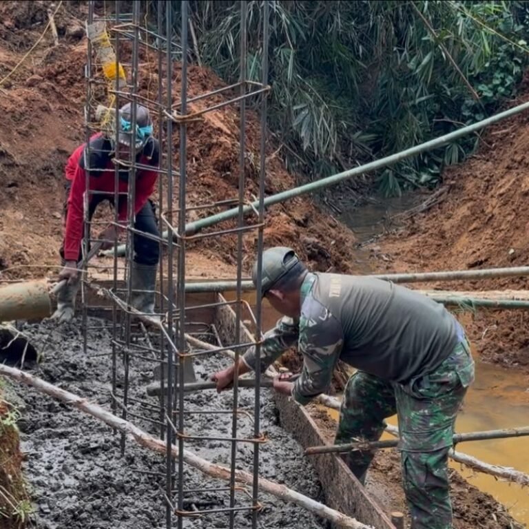 Jembatan Garuda, Proyek Kodim 1010/Tapin untuk Masyarakat Tapin