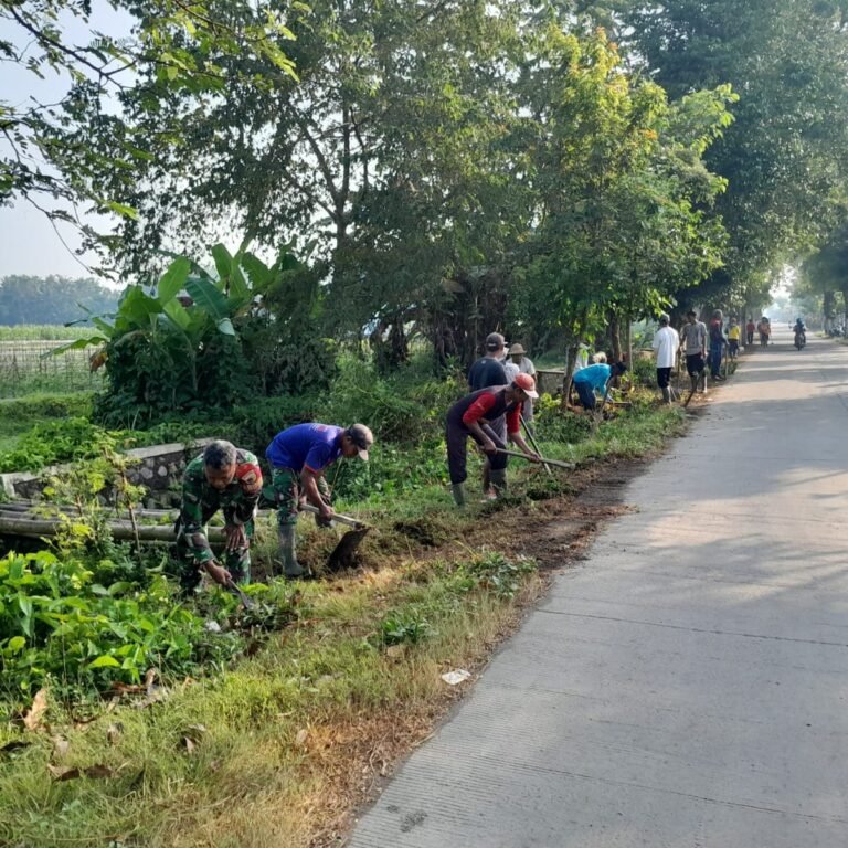 Babinsa Ngoran Pelopori Gotong Royong, Wujud Kemanunggalan TNI