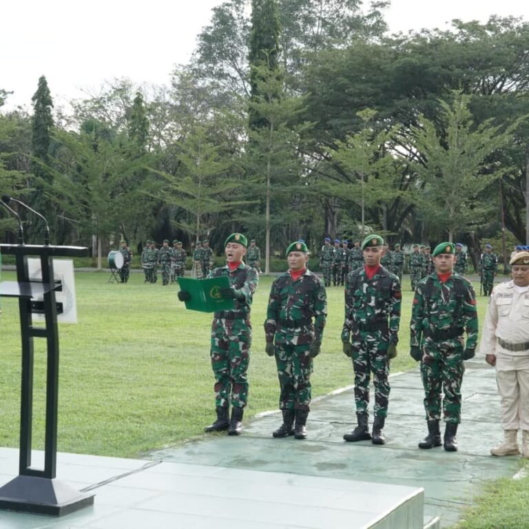 Korem 012/TU Peringati Hari Bendera 17-an Juni 2026
